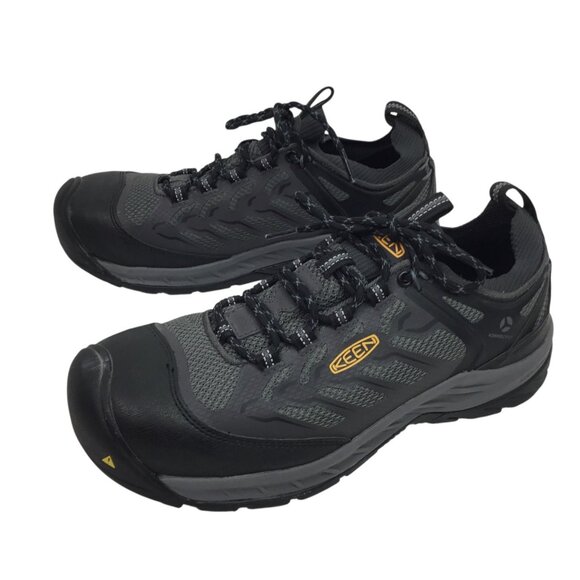NWOT Keen Utility Flint ll Mens 10.5D Sport Carbon Fiber Toe Work Shoes Black No - Picture 1 of 15